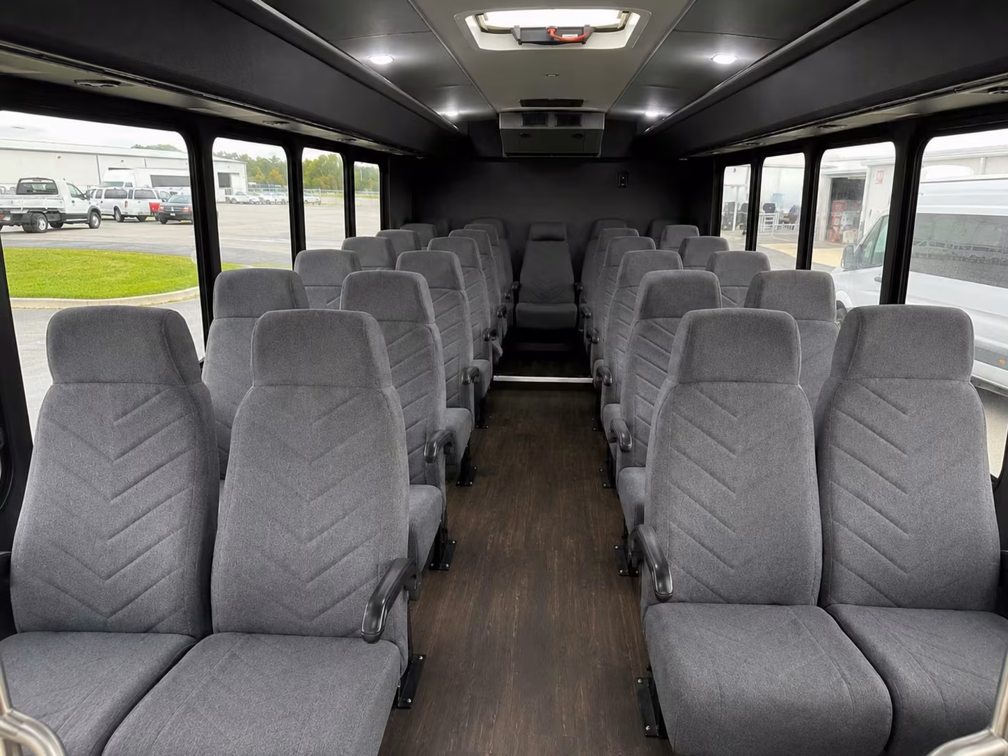 20 passenger minibus inside