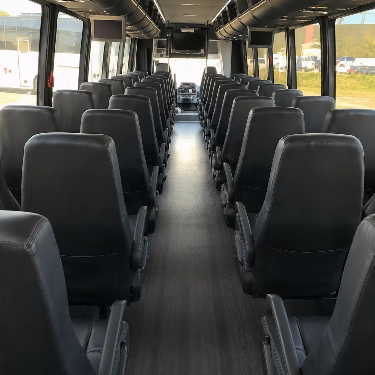 35 passenger minibus inside