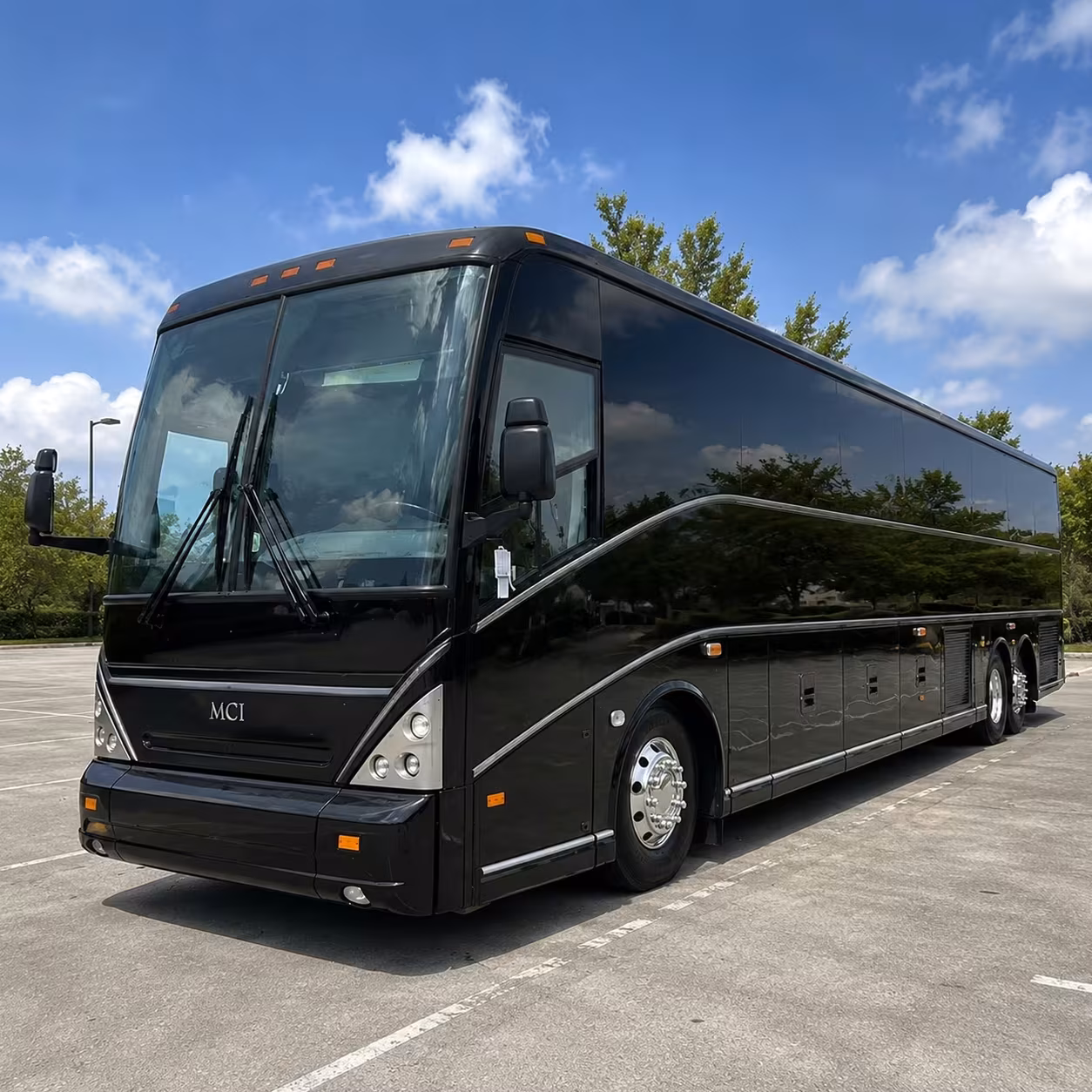 fall river charter bus rental exterior