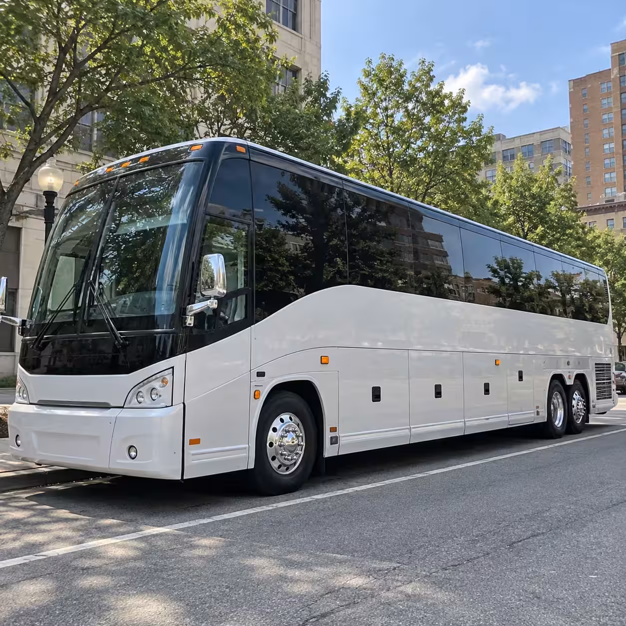 how the bus type you choose changes charter bus prices in fall river massachusetts