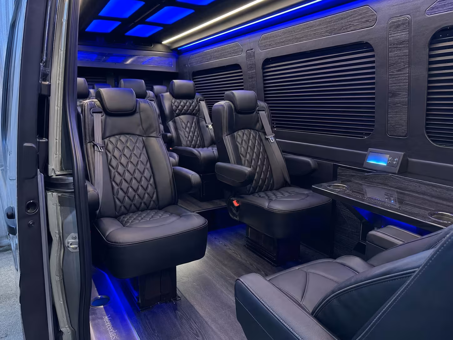 sprinter van transportation for groups and events across fall river