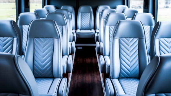 15 passenger minibus interior