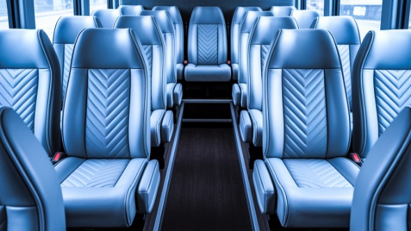 18 passenger minibus interior