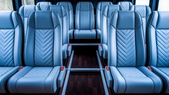 20 passenger minibus interior