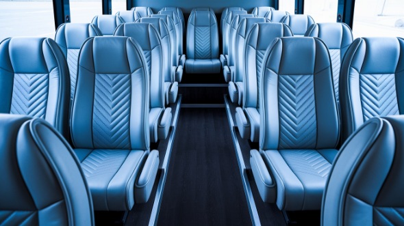 35 passenger minibus interior