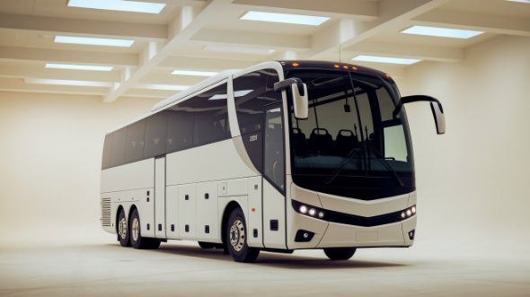54 passenger charter bus fall river
