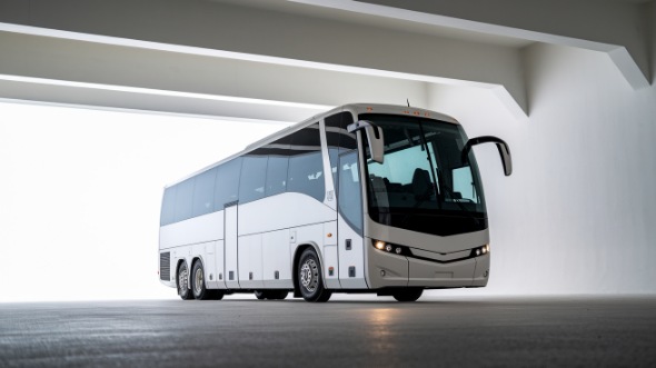 55 passenger charter bus fall river