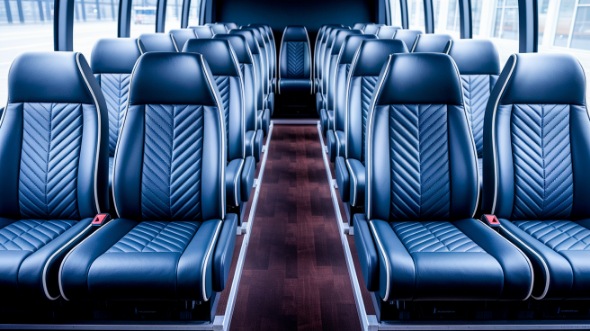 fall river 15 passenger minibus inside