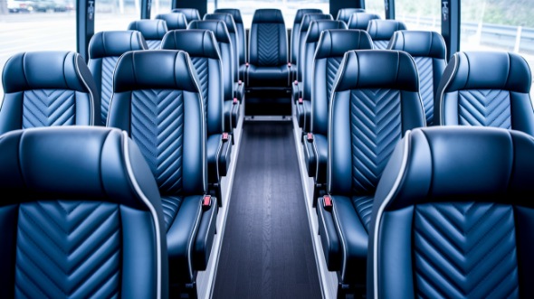 fall river 20 passenger minibus inside