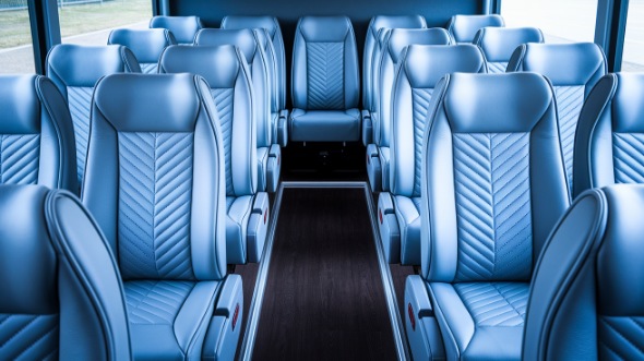 fall river 28 passenger minibus inside