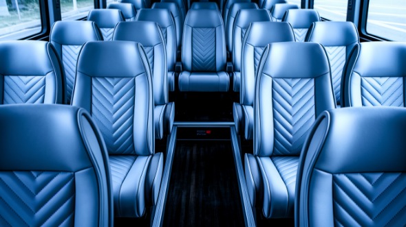 fall river 30 passenger minibus inside