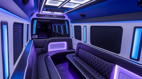 fall river sprinter limo rental inside